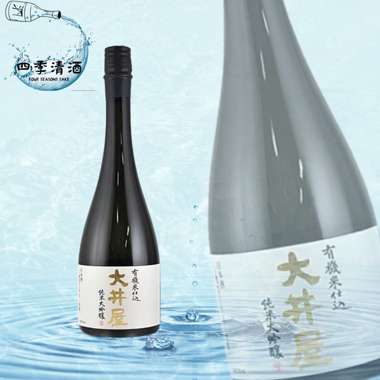 楯野川 大井屋 有機米仕込 純米大吟釀 720ML